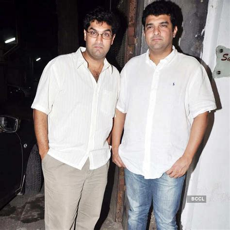 Kunal Roy Kapur with brother Siddharth at the screening of the movie R ...