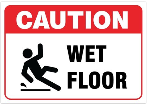 Printable Wet Floor Sign – PrintableLib