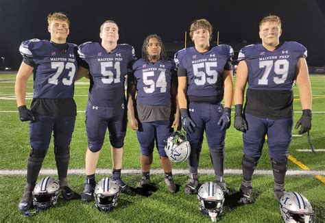 Malvern Prep rolls behind its line in 35-7 victory over Imhotep Charter ...