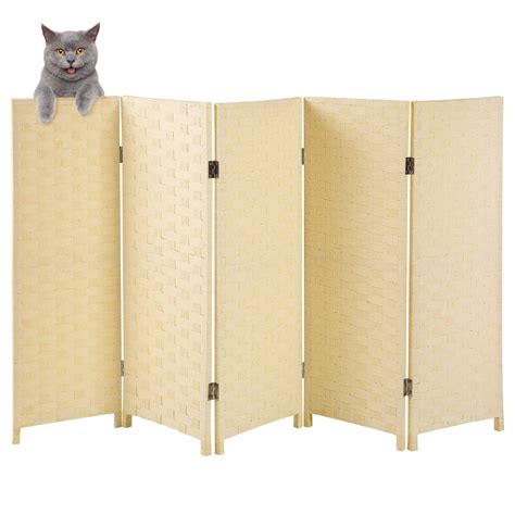Buy Yangbaga Cat Litter Box Privacy Screen, 3.1' High 5' Wide Foldable ...