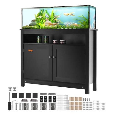 Amazon.com: VEVOR Aquarium Stand, 40 Gallon Fish Tank Stand, 36.5 x 15. ...