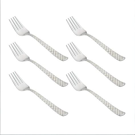 Buy Parage Stainless Steel Baby Forks Set of 6 - Home and Kitchen, 6 ...