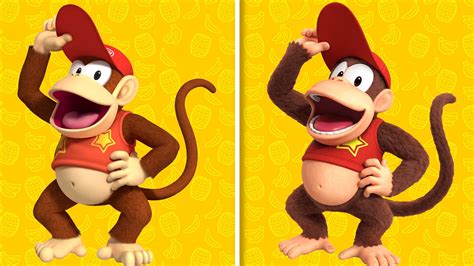 Nintendo Updates Mario Character Renders - Including Diddy Kong! | GameLuster