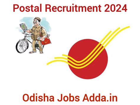 Odisha Postal GDS New Recruitment 2024 ! Apply Online For 2300 Posts ...