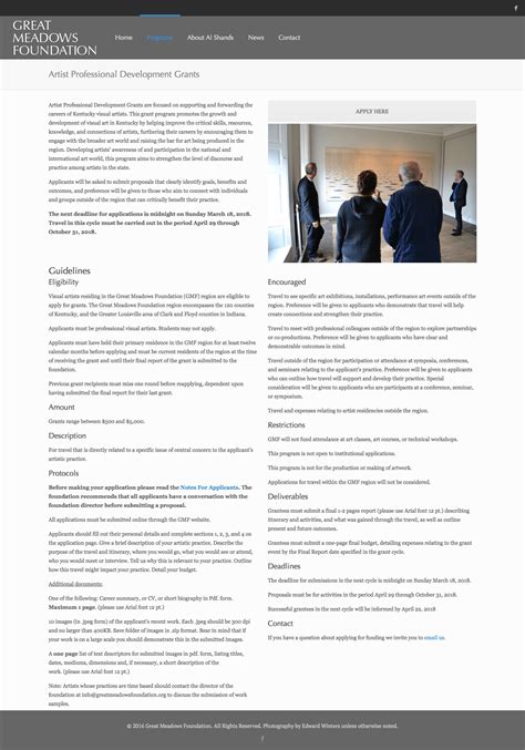 Great Meadows Foundation – Tim Furnish Design