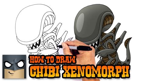 Xenomorph Drawing Tutorial 的图像结果
