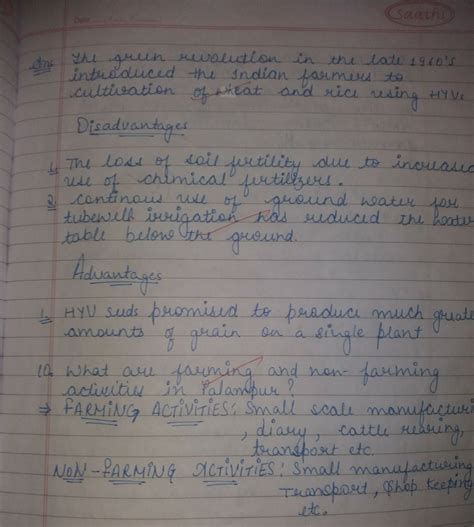 What do you understand by green revolution in agriculture? explain it's ...