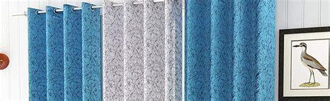 Buy HOMEDESK Curtains Width 3 Feet X Length 5 Feet Texture Polyester ...