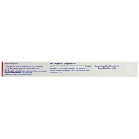 Grafeel Injection 1 ml Price, Uses, Side Effects, Composition - Apollo ...
