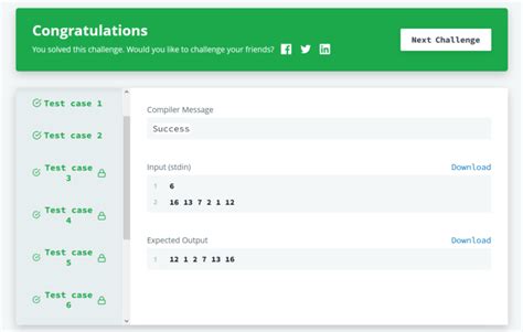 Array Reversal in C HackerRank 的图像结果
