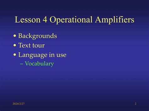 Image result for Operational Amplifiers Lecture