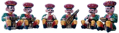 Musician Bawla Set Rajasthani Handicraft for Gift, décor (PKG Size 6.35 ...