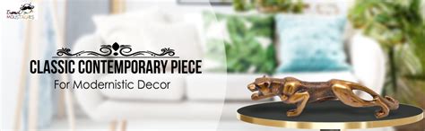 Buy Two Moustaches Luxurious Premium Jaguar Collectible Brass Designer ...