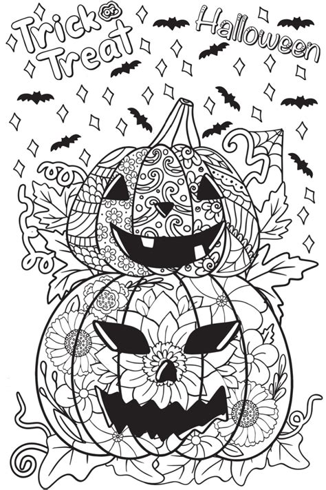 Coloring Pages Of Halloween For Free