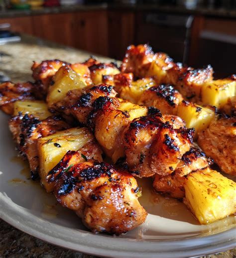 Pineapple Grilled Chicken Kebabs: 5 Steps to Flavor Bliss – Vihaad Recipes
