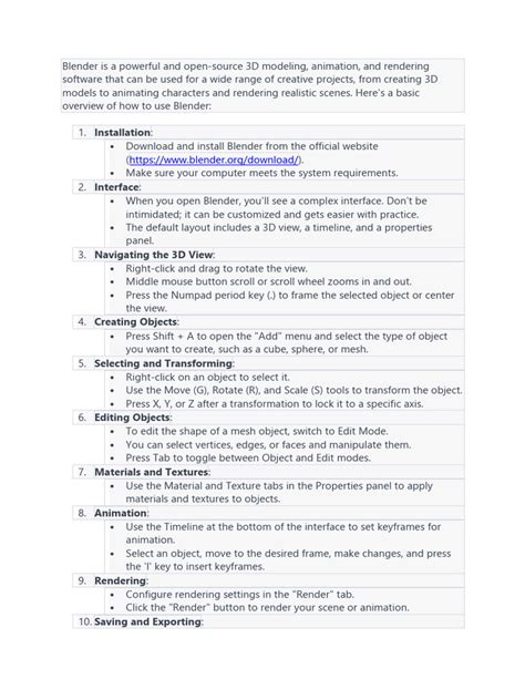 How to Use Blender App 的图像结果