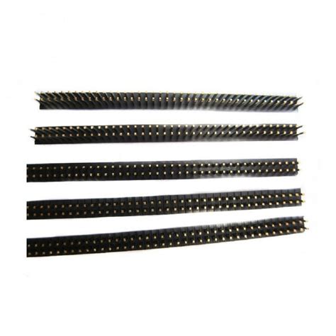 1.27mm 2x40 Pitch Pin Male Double Row Header Berg Strip | Robodo