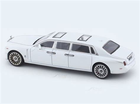 Rolls-Royce Phantom VII white Mansory 1:64 SCA diecast scale model car ...