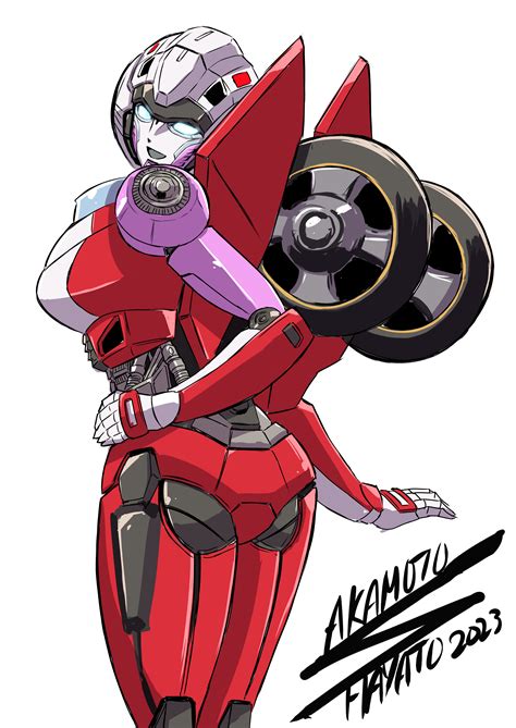 arcee (transformers and 1 more) drawn by sakamoto_hayato | Danbooru
