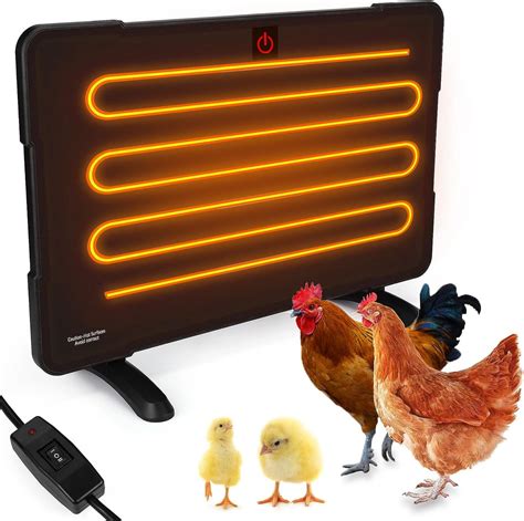Amazon.com: Chickcozy Chicken Coop Heater Radiant Heat Panel, Warmer ...