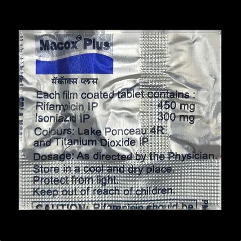 MACOX PLUS TABLET 6'S : View Price, Combination and Alternatives | Medkart