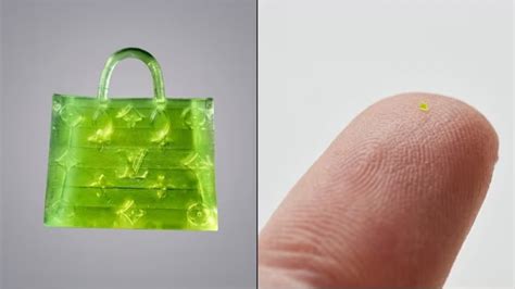 Anything for fashion: The miniature Louis Vuitton bag, created by MSCHF ...