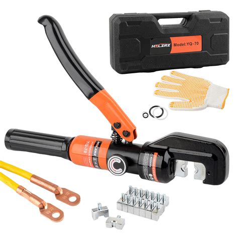 Hzlzrz Hydraulic Crimping Tool And Wire Crimping Tool Kit Range ...
