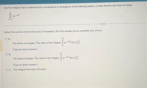 Image result for Integral Convergence Test