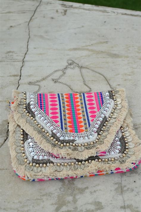 Boho Embellished Jute Sling Bag – Snacher