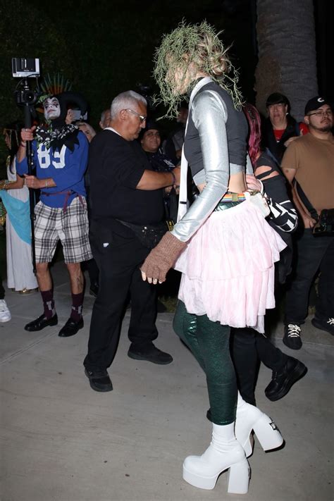 PARIS JACKSON in Old Gregg Costume Arrives at Casamigos Halloween Party ...