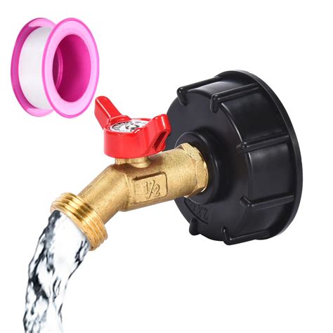 Buy VYH 275-330 Gallon IBC Tote Tank Adapter, IBC Tote Fittings, 2 ...