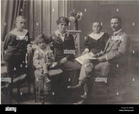 Family of Joseph Glatter Stock Photo - Alamy