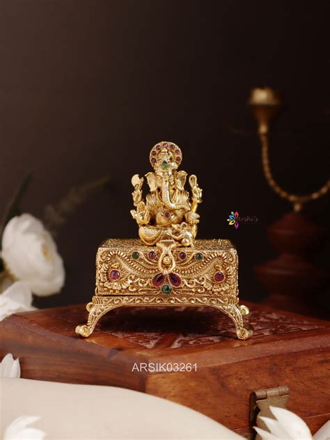 Ganesha Kumkum Box – Arshis