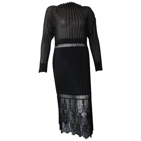 Stella McCartney Dress with Sheer Waves at 1stDibs