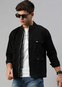 Black Denim Jacket - Buy Black Denim Jacket online at Best Prices in ...
