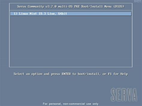 Install Linux Using Serva 的图像结果