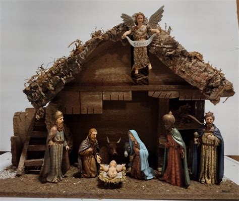 Vintage Nativity Set Made in Italy Sears Roebuck 97894 Complete Set ...