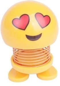 EFFULGENT shaking Emoji head dolls bouncing smiley face toys - shaking ...