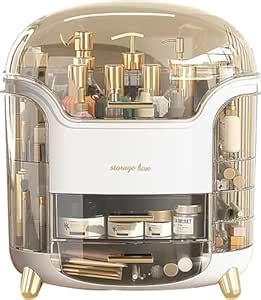 ShreeVoke Cosmetic Organizer Box | Countertop Makeup Storage for Woman ...