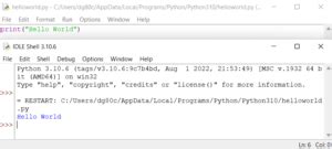 Simple Python Programme 的图像结果
