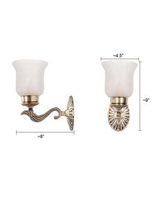 Shop Allure Crown Wall Sconce | Wall Lamp Light For Outdoor & Home ...