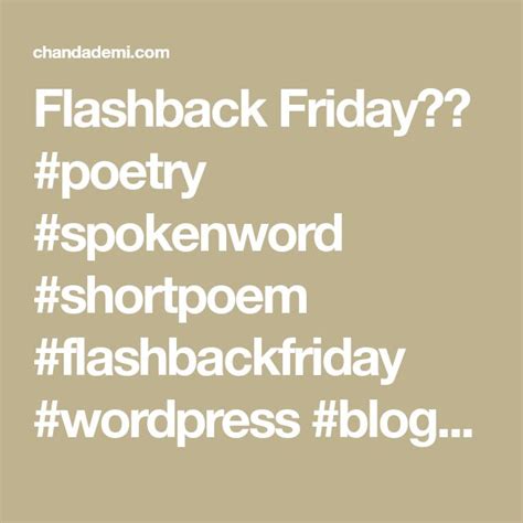 Image result for Flashback Poems