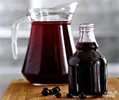 Сироп из черной смородины на зиму: рецепт пошагового приготовления ...