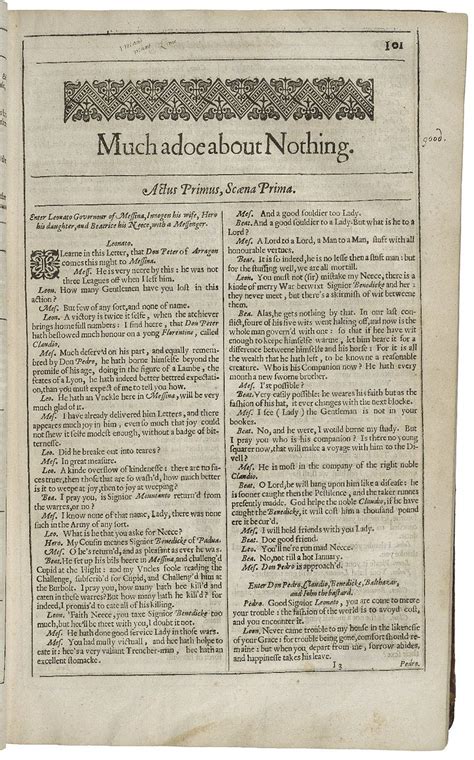 Much Ado About Nothing - Shakespeare's Hidden Rude Words and Puns | The ...
