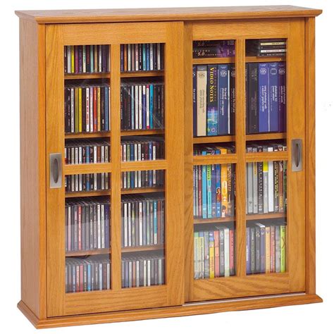 Leslie Dame Mission Wall Hanging Double-Width Sliding Door CD,DVD ...