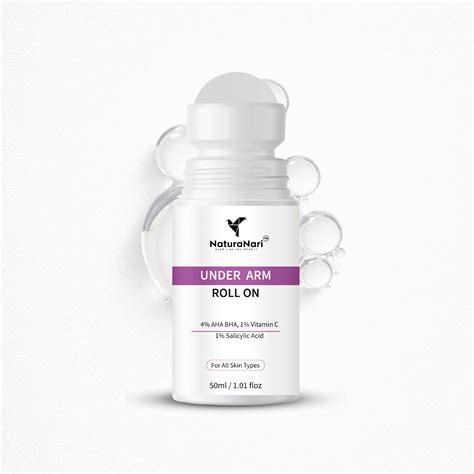 Under Arm Roll-On with AHA BHA, Vitamin C & Salicylic Acid | Brightens ...