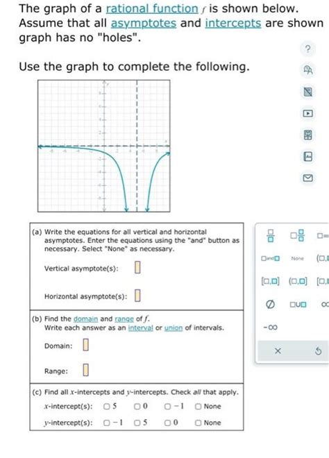 Image result for Graph of Rational Function PDF
