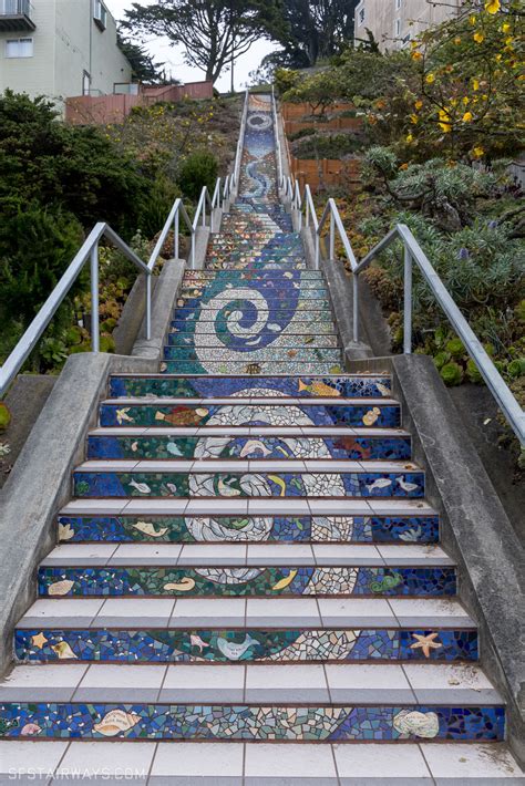 16th Avenue Tiled Steps - San Francisco Stairways
