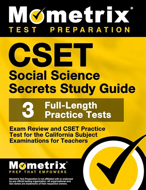 CSET Social Science Secrets Study Guide - Exam Review and CSET Practice ...