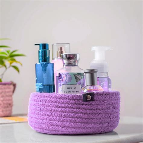 Lavender Cotton Desk Organiser – JASMEY HOMES